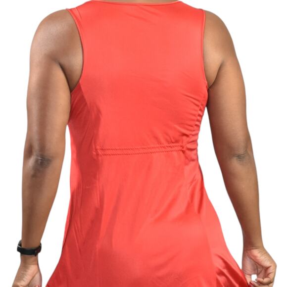 Vintage Vanity Fair Silky Red Nightgown 70s Nylon Goddess Long Maxi Lingerie XS - Picture 5 of 16